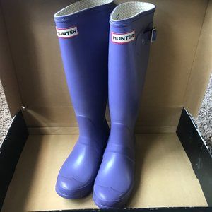 Hunter Purple / Lilac Tall Rain Boots